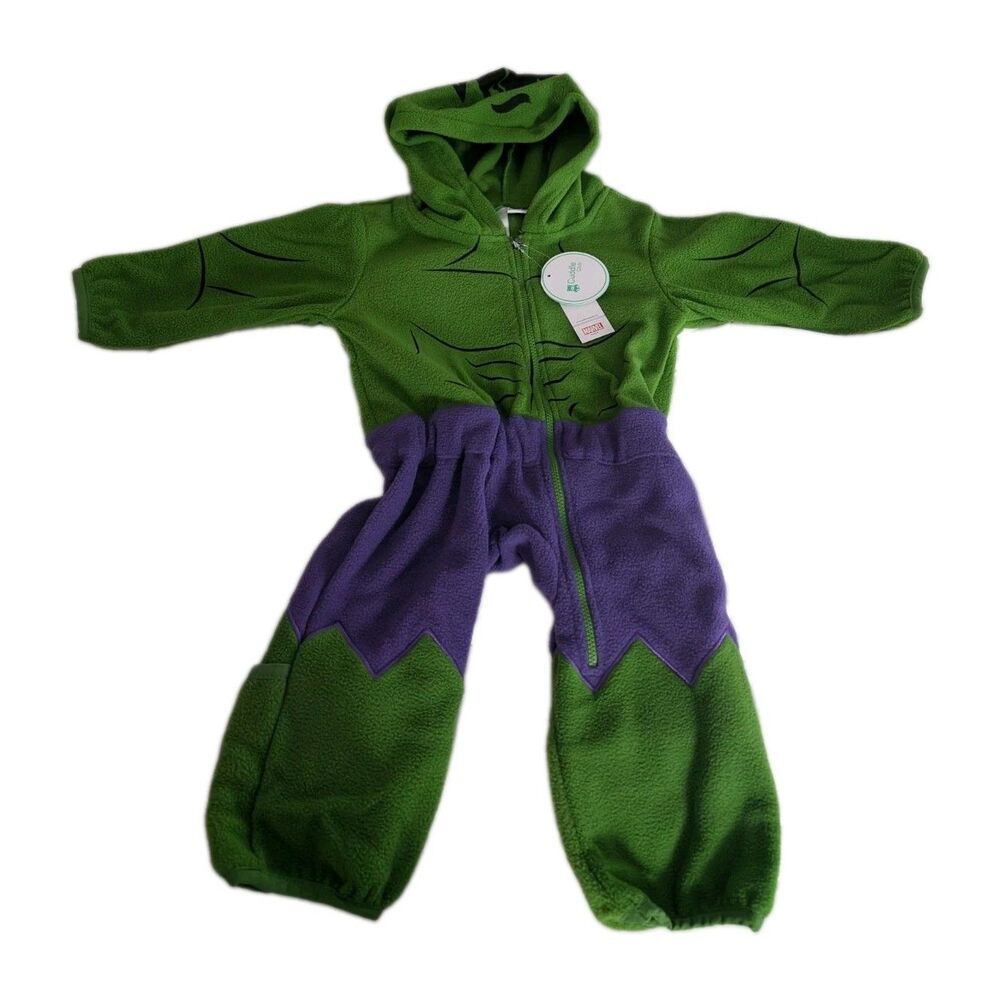Marvel Hulk Cuddle Club Baby Snuggly Fleece Costume 6-12 Months NWT